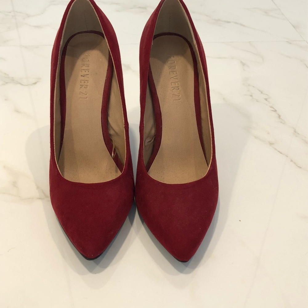 Suede Heels